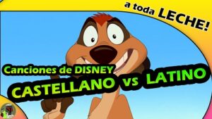 Canciones Disney español latino